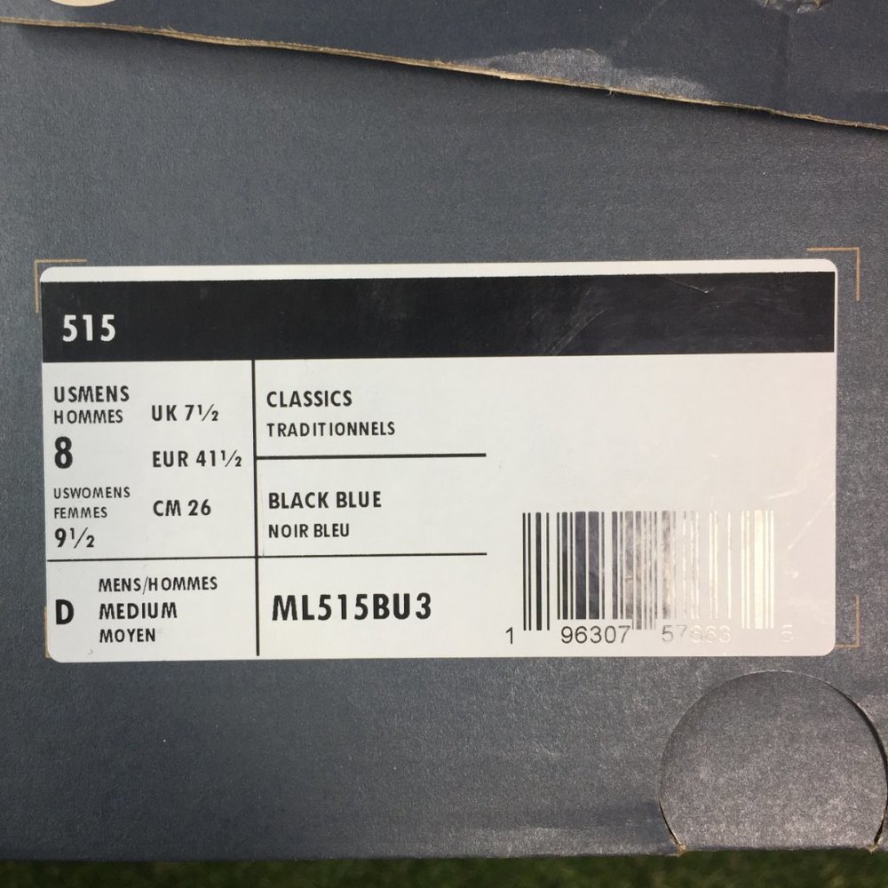 New Balance 515, Men's 9.0, Wmn's 9.5 - Picture 7 of 7
